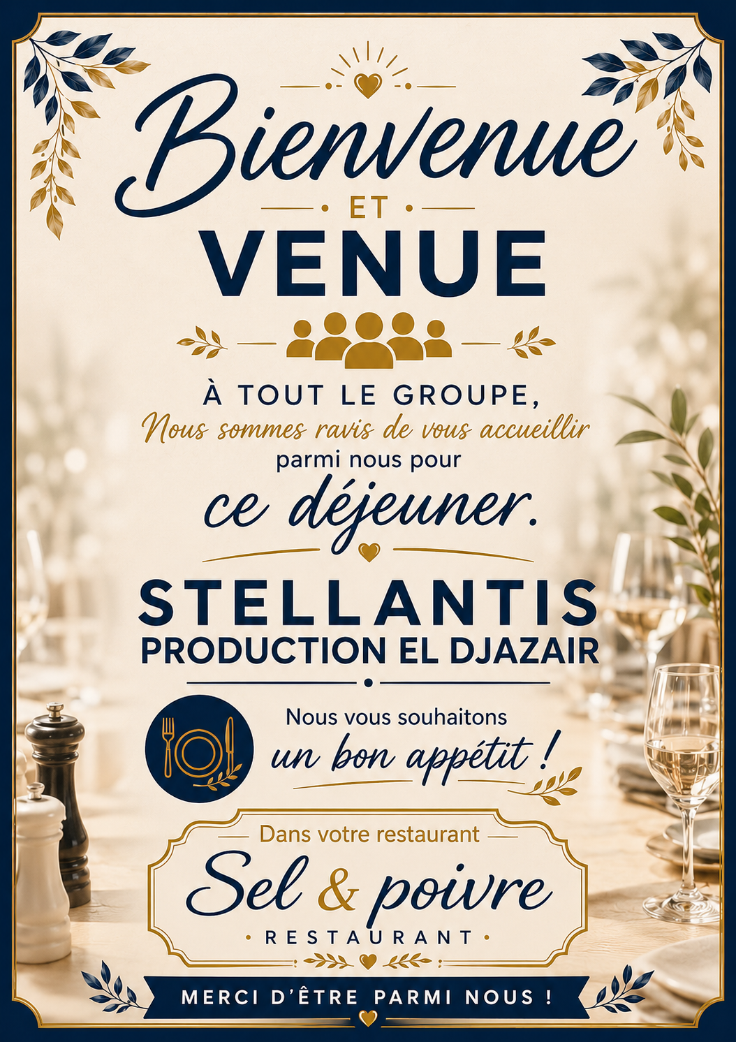 Ambiance Sel & Poivre